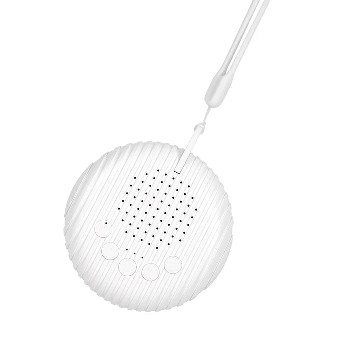Q3 Portable Baby Sound Machine Auto Cry Detection 10 Sounds White Noise Sleep Soother - White - 1