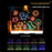 9619 Battery Powered LED Drawing Board 10 Colors Light Acrylic Tracing Pad for Kids DIY - Transparent - 5