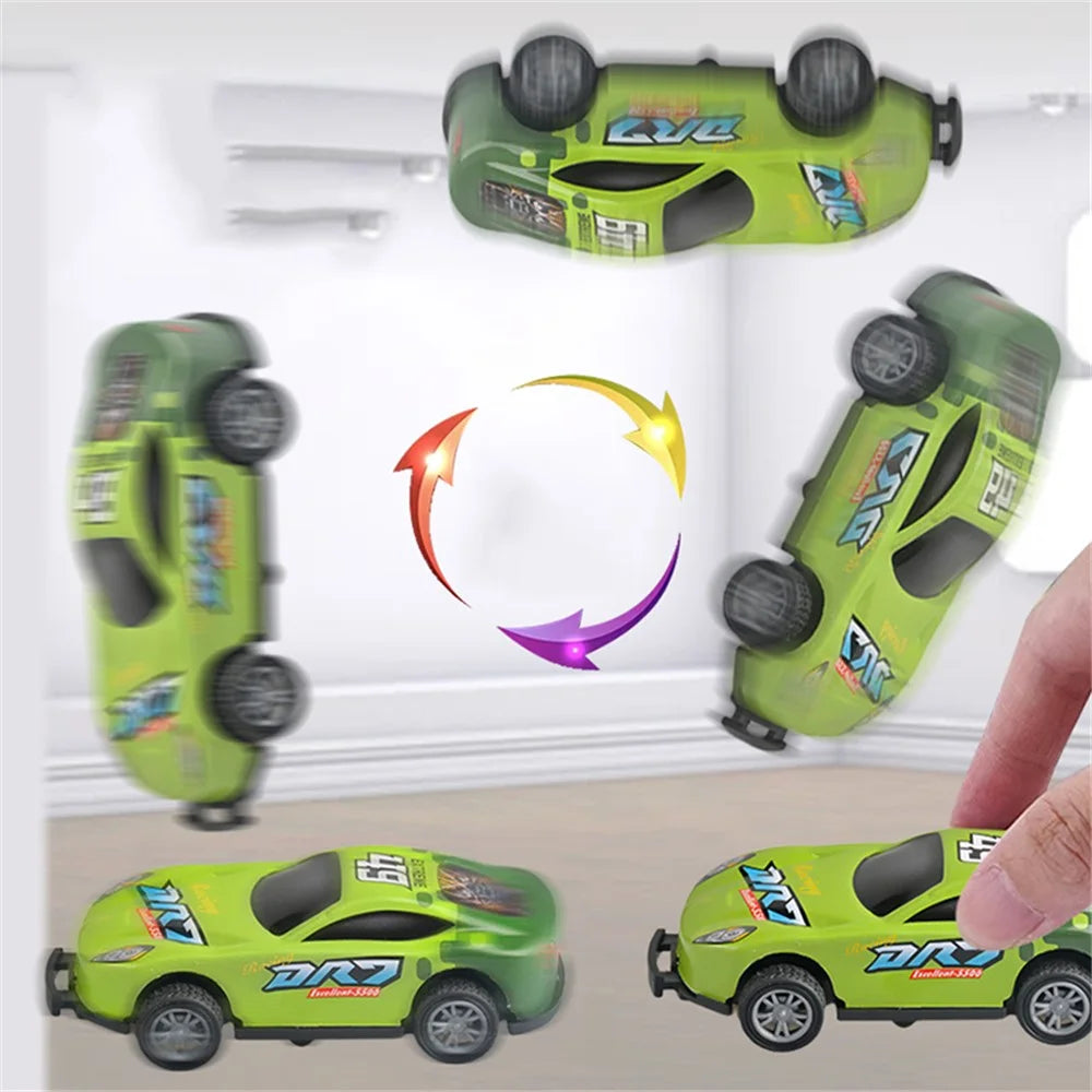 U212-42A 6Pcs Mini Iron Shell Pull-back Car Model Children Bounce Racing Car Toy - Random Color - 5