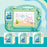 5504 Toddlers Magnetic Writing Doodle Tablet Drawing Board Kids Toy with Puzzle Game - Green - 4
