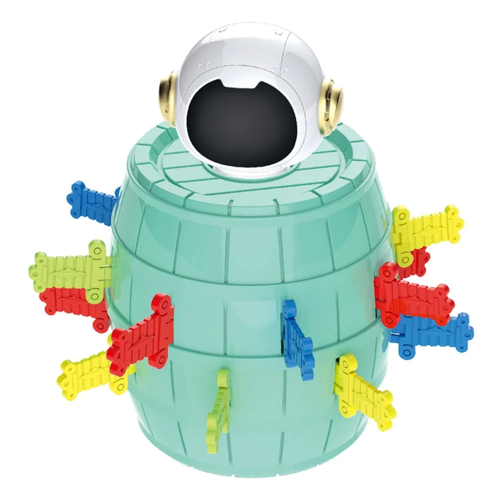 YS5803 Tricky Toys Space Themed Insert Sword Barrel Table Game - 2