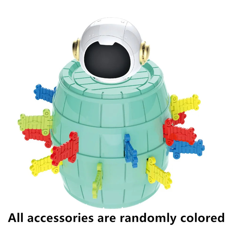 YS5803 Tricky Toys Space Themed Insert Sword Barrel Table Game - 3