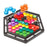 2-in-1 Puzzle Chess Parent-Child Interactive Board Game Hand-Eye Coordination Educational Toy - Hexagonal - 1