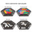 2-in-1 Puzzle Chess Parent-Child Interactive Board Game Hand-Eye Coordination Educational Toy - Hexagonal - 3
