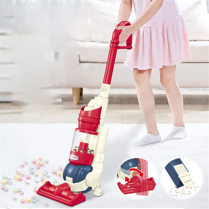 7985 Mini Vacuum for Kids Toddler Play Toy Music Electric Cleaner Cleaning Tool - 6