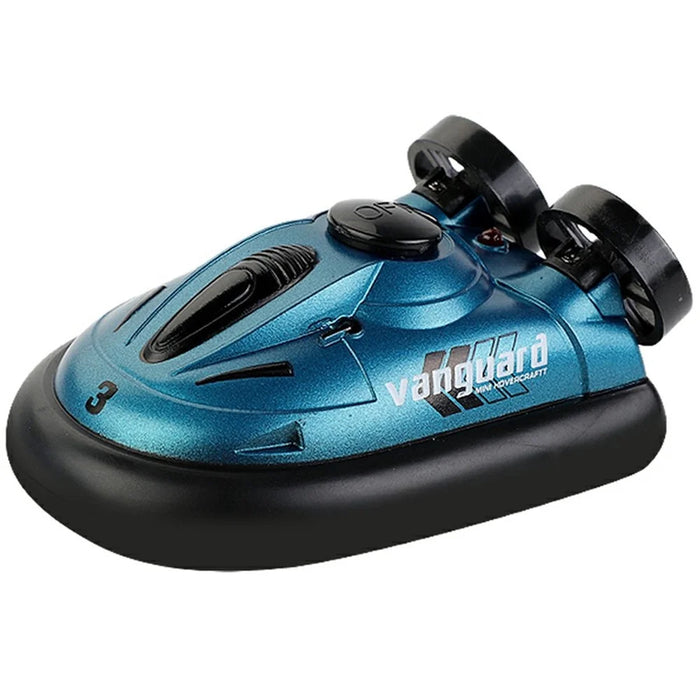 777-580 Mini RC Hovercraft Electric Speedboat Boy Toy 2.4G Waterproof RC Boat - Blue - 1