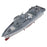 777-583 Mini 2.4G RC Boat Electric Military Aviation Model High-Speed Remote Ccontrol Destroyer Toy Boat - 1