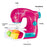 JJT7801 Kids DIY Electric Sewing Machine Toy Set for Girls, Non-Woven Fabric Craft Kit Pretend Play Tailor Toy - 4