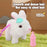 JLX688-261A / 262A Kids Pretend Play Pet Stroller Toy Cute Doll Cart with Rich Accessories - Rabbit - 3