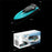 B5 RC Boat High Speed Motorboat 4 Channel 2.4G Electric Yacht Model Toy for Summer Water Fun (Single Battery) - Blue - 7
