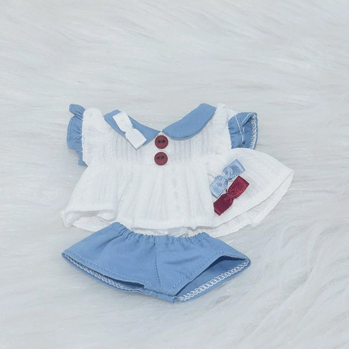 Plush Doll Clothes Outfit Dress Set for 17cm Figures (No Doll) - 2