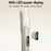 YESIDO MG19 For Children Hair Clipper with Smart Digital Display Cool Ceramic Blade 2 Speed Mode Hair Trimmer - White - 3
