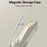 YESIDO MG19 For Children Hair Clipper with Smart Digital Display Cool Ceramic Blade 2 Speed Mode Hair Trimmer - White - 6