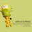 DOWMOO Dancing Corn Octopus Toy Relieve Stress Wind Up Toy for Children No Battery Required - 6