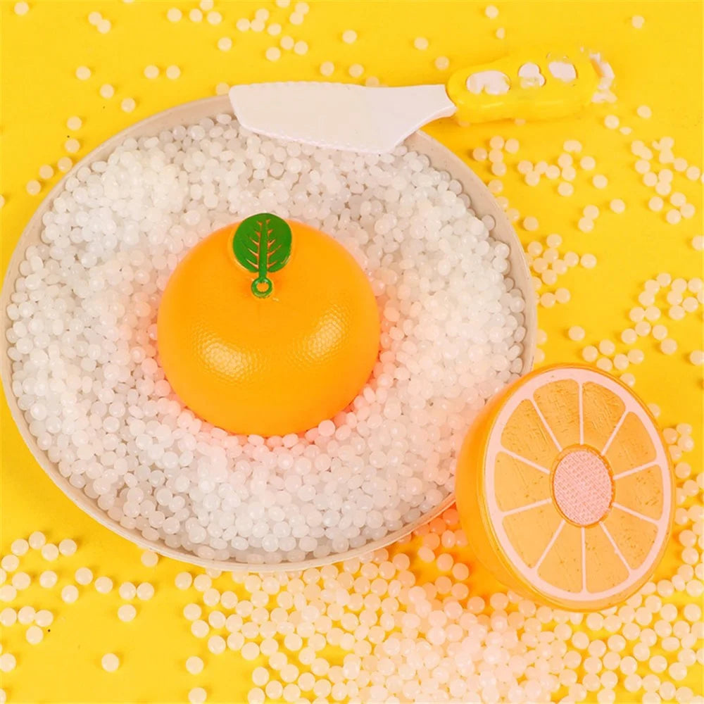 Plastic Simulation Fruit Cutting Toy Children Fun Kitchen Play House Toy Set - 5