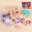 Cute Cartoon Rabbit Plastic Simulation Electric Appliance Kids Pretend Play Home Appliance Toy Set - Washing Machine - 1