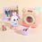 Cute Cartoon Rabbit Plastic Simulation Electric Appliance Kids Pretend Play Home Appliance Toy Set - Washing Machine - 7