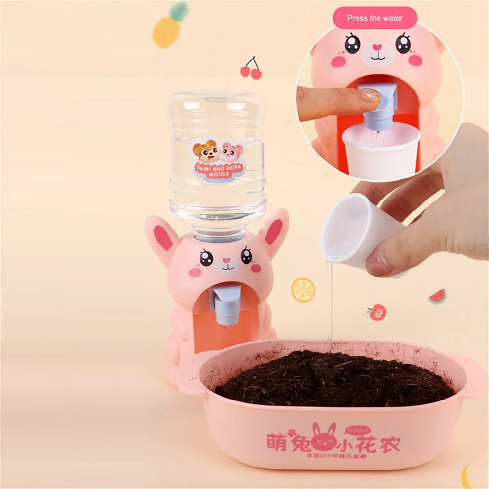 15Pcs / Set Garden Planting Growing Kit Flower Pot Seeds Soil Interactive Toys Kit Kids Gift ST - 3