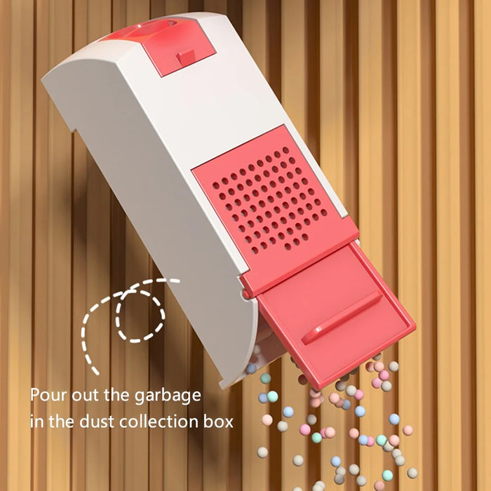 JJT828 Kids Light Sound Vacuum Cleaner Toy Pretend Role Play House Keeping Cleaning Play Set (Charging Design) - Rabbit - 6