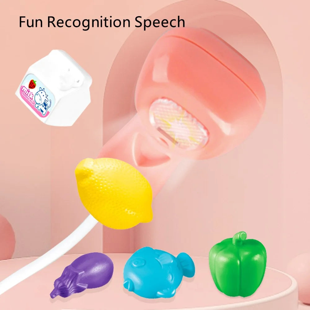 JJT816 Cute Rabbit Cash Registers Pretend Play Set Supermarket Checkout Counter Toys for Children - 4
