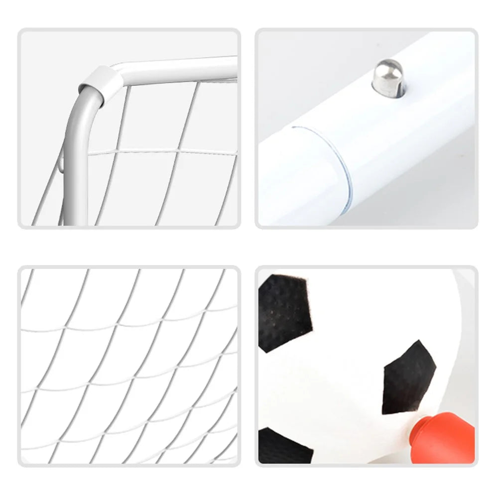 2388-50 Outdoor Sports Football Playing Soccer Training Net Kids Football Goal Set - 4