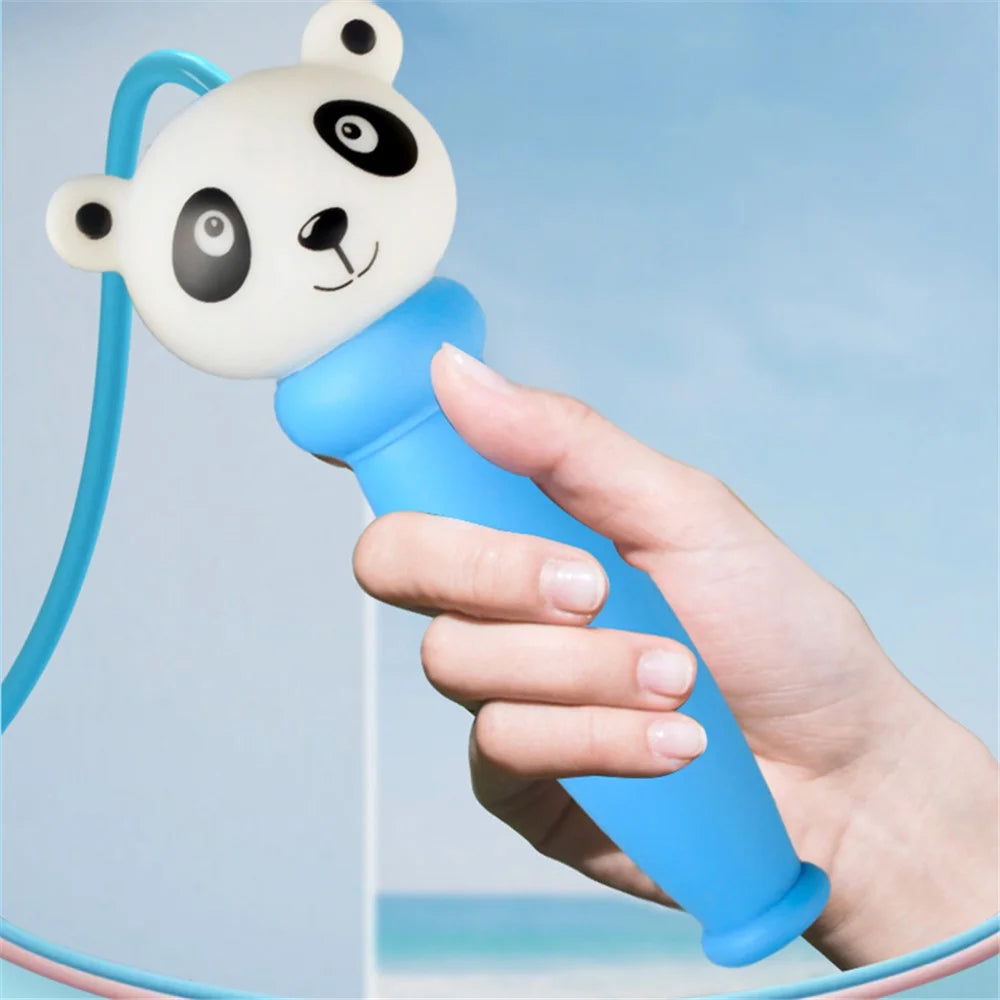 JY1028 Cartoon Animal Design Kids Jump Rope Exercise Workout PVC Skipping Rope - Pig - 3