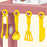 18046 Kids Play House Mini Kitchen Toy Simulation Plastic Cooking Kitchenware Toy Kit - Pink - 3