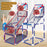 Indoor Basketball Shooting Machine with 4 Balls Parent-child Interaction Game - 2