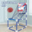 8803 Toddlers Foldable Basketball Hoop Kids Boys Portable Playset Sports Center Toys, Size: M - 3