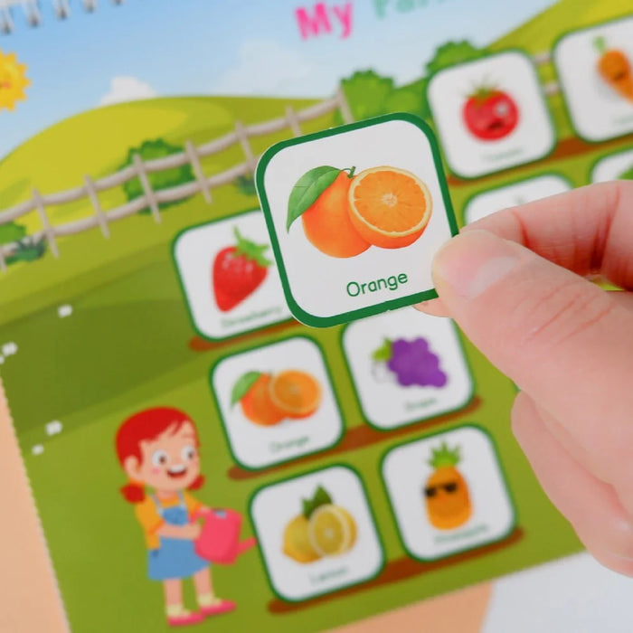 16 Theme Toddler Busy Book Preschool Teaching Aids Parent-Child Educational Toy Gift - 7