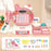 Kids Toy Cash Register Playset Pretend Children Supermarket Checkout Toy for Toddlers - 813A Rabbit - 2