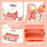 Kids Toy Cash Register Playset Pretend Children Supermarket Checkout Toy for Toddlers - 813A Rabbit - 6