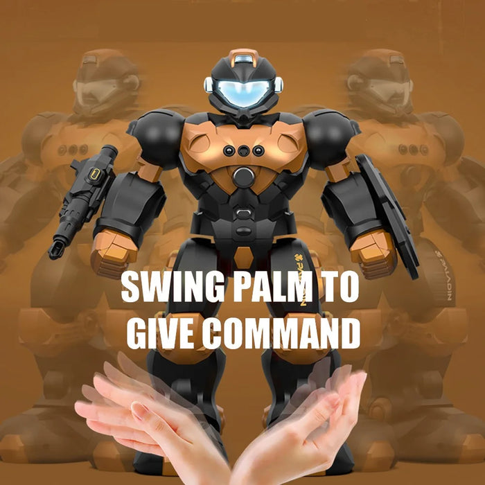BG1548 Gesture Sensing Singing Dancing Robot Smart Programming Voice Control RC Robot Kids Toy - 3