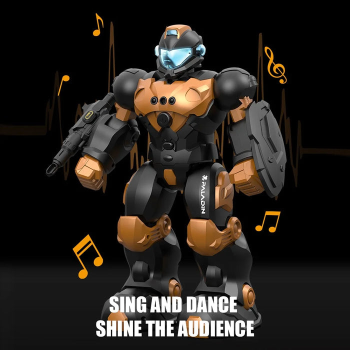 BG1548 Gesture Sensing Singing Dancing Robot Smart Programming Voice Control RC Robot Kids Toy - 4