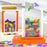 2145 3D Tetris Building Block Puzzle Toy Parent-Child Interactive Desktop Game - Orange Base - 5
