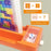 2145 3D Tetris Building Block Puzzle Toy Parent-Child Interactive Desktop Game - Orange Base - 7
