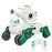 JC013 2.4G RC Mechanical Battle Dog Four Wheels Drive Water Bomb Spray Toy Gift, Single Controller (CE / CPC / EN71 / ASTM Certified) - White - 1