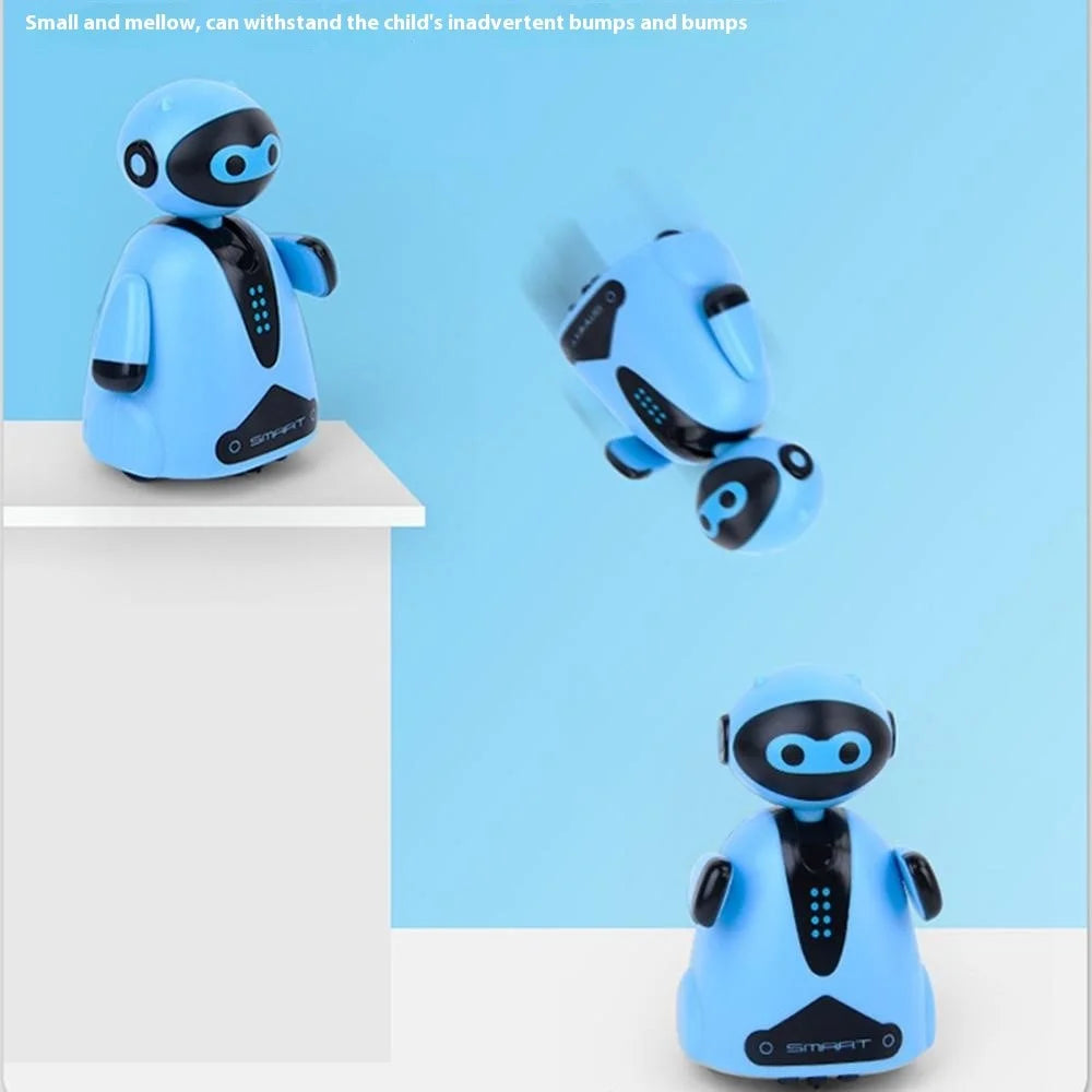 Light Sensing Line Following Robot Toy Kids Educational Drawing Toy Inductive Pen Robot - Blue - 4