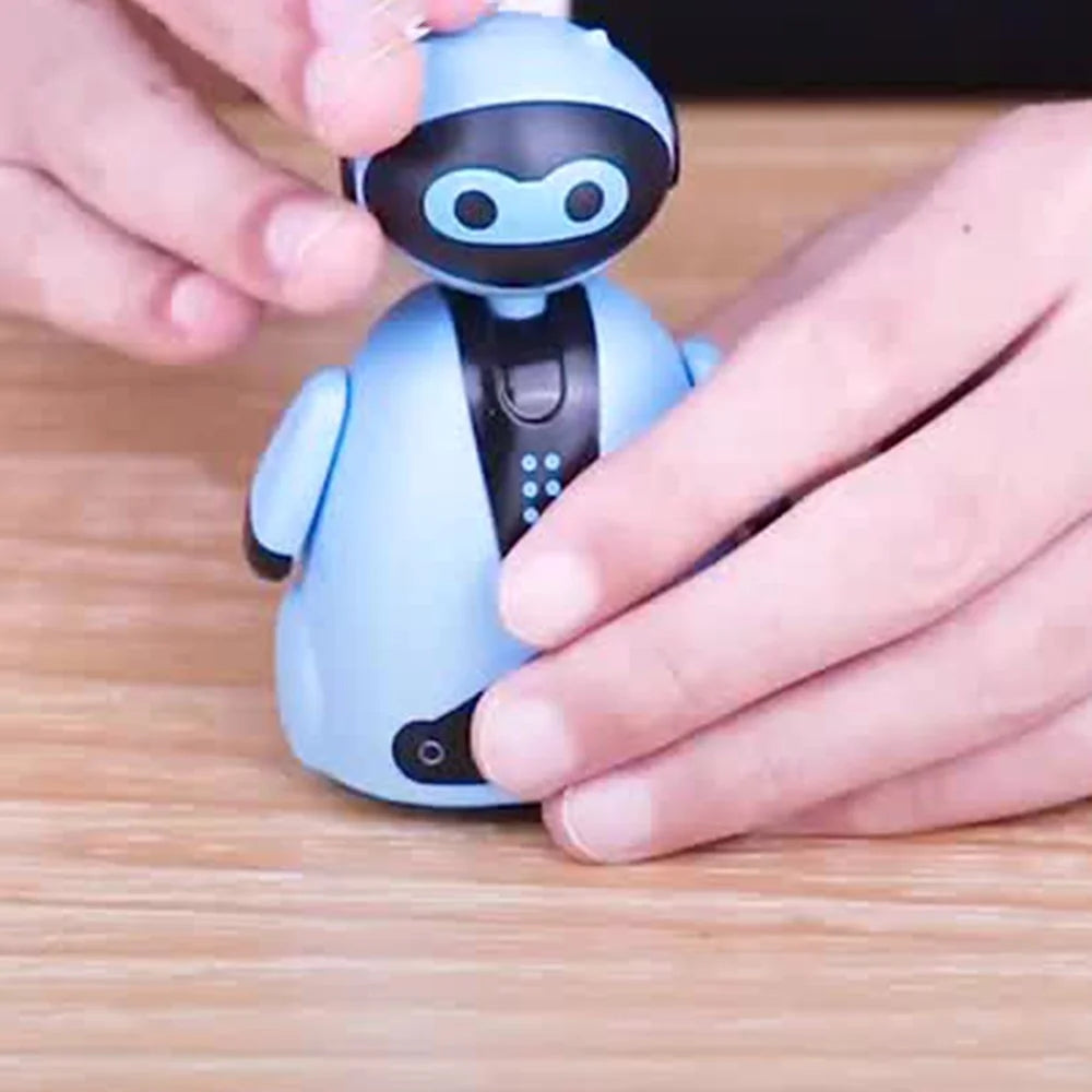 Light Sensing Line Following Robot Toy Kids Educational Drawing Toy Inductive Pen Robot - Blue - 6