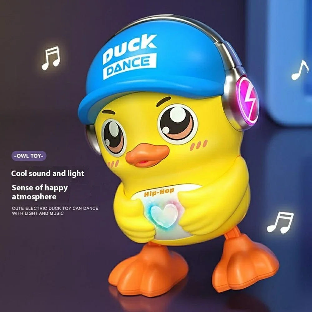 S-004A Dancing Animal Toy Electric Singing Swaying Educational Toddler Toy with Lights and Music - Red / Owl - 4