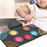HQC6 Portable Roll Up Electronic Drum Practice Pad Built In Speaker with Drumsticks for Kids - Multi-Color - 4