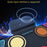 HQC6 Portable Roll Up Electronic Drum Practice Pad Built In Speaker with Drumsticks for Kids - Multi-Color - 5