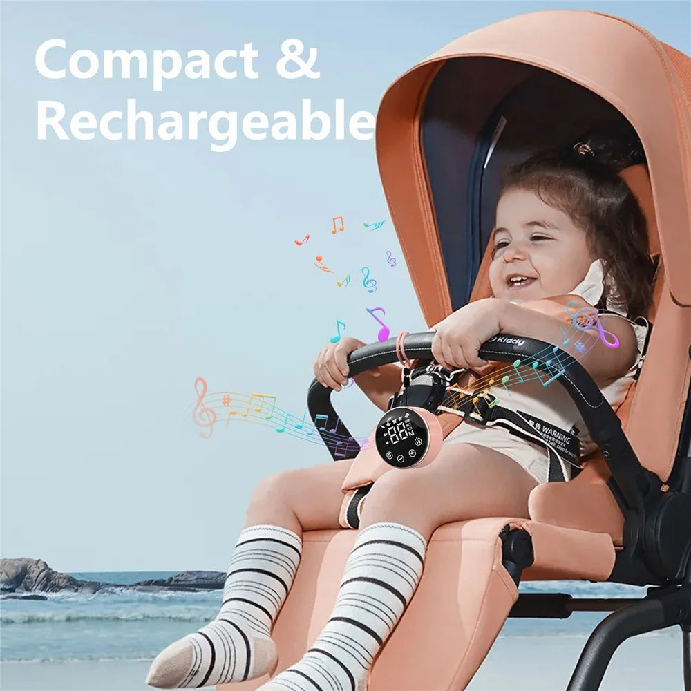 QY-201 Baby Nasal Aspirator Electric Nose Suction Device with Lullaby Function 9 Levels Adjustment - 7