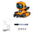 JLY TOYS For Children Collision Resistant Line Following Smart Robot Toy with Sound Effects - Orange - 1
