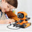 JLY TOYS For Children Collision Resistant Line Following Smart Robot Toy with Sound Effects - Orange - 2