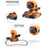 JLY TOYS For Children Collision Resistant Line Following Smart Robot Toy with Sound Effects - Orange - 4