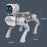 2.4G Smart Interactive Robot Dog App / Voice Control Programmable Toy Gift with Expression Lights - Grey - 7