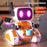 3888 Light-Chasing RC Robot Toy for Kids Programmable Educational Toy with Sound / Light Effects - 3