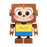 RA20 / RB20 Dancing Animal Robot Electronic Toy with Music and Lights Effects for Children - Monkey - 1