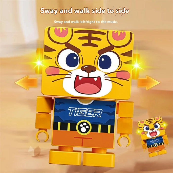 RA20 / RB20 Dancing Animal Robot Electronic Toy with Music and Lights Effects for Children - Monkey - 7